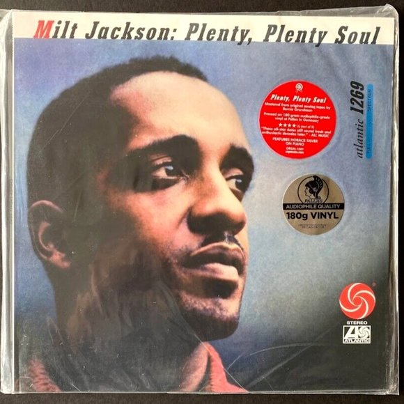 Milt Jackson • Plenty Plenty Soul • 180g PALLAS ORG vinyl record LP New & SEALED